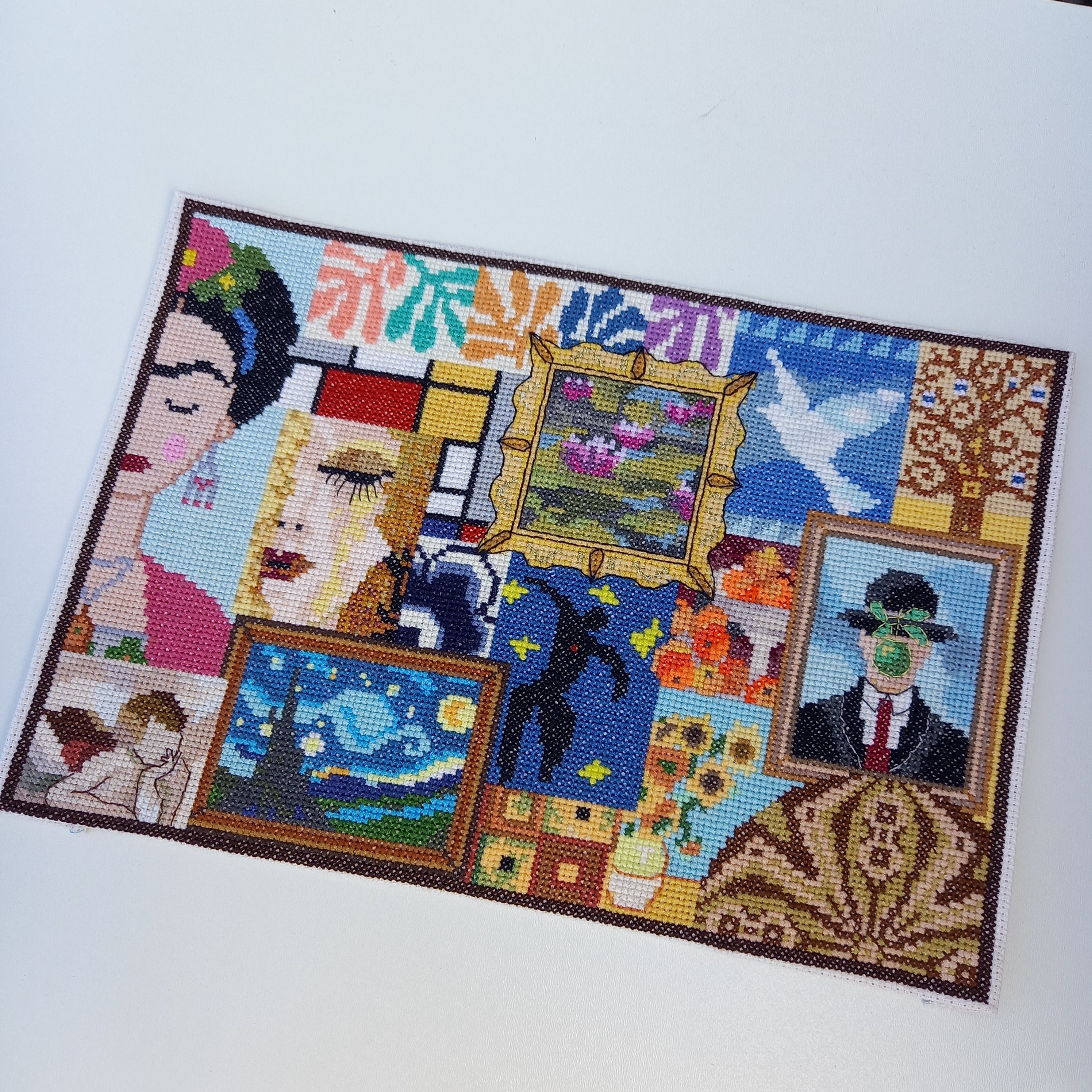 Mosaik Broderi i Korssting