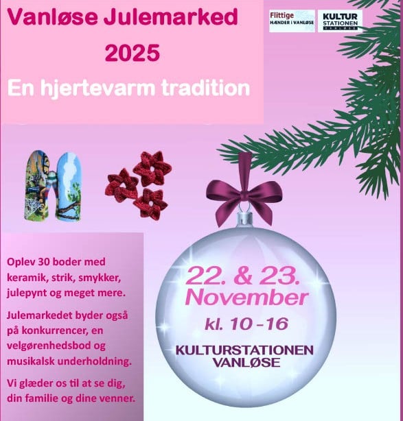 Julemarked 22.–23. november 2025